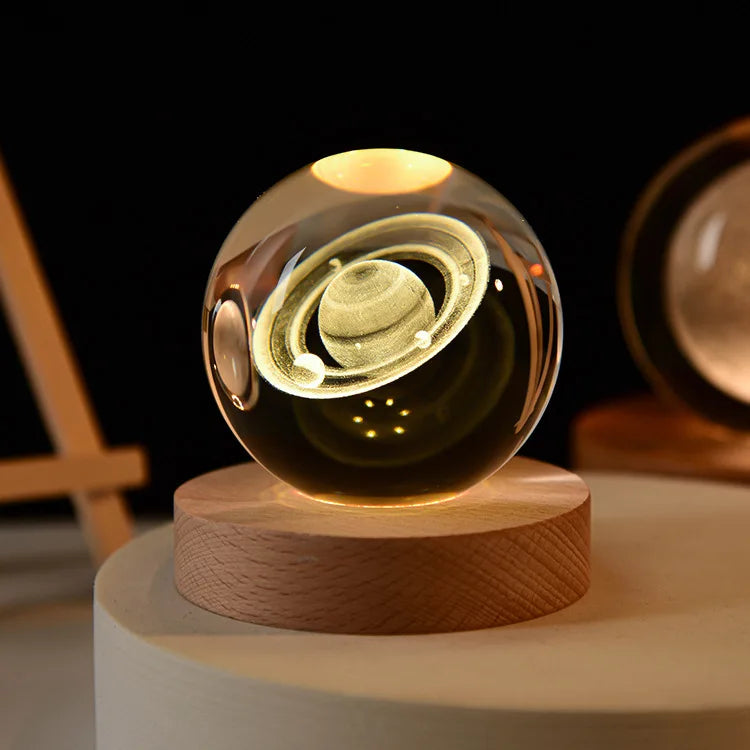 Add a touch of magic to your space with our stunning 3D Crystal Ball Planet Galaxy Glass Globe Moon Decor. Double Cart provides Best products for your home in Chicago, IL.