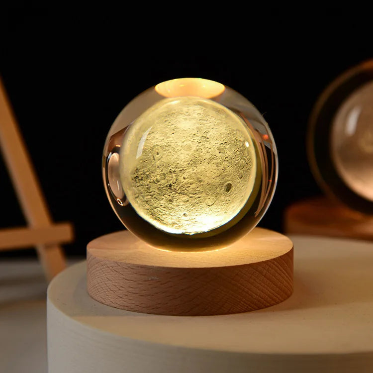 Add a touch of magic to your space with our stunning 3D Crystal Ball Planet Galaxy Glass Globe Moon Decor. Double Cart provides Best products for your home in Detroit, MI.