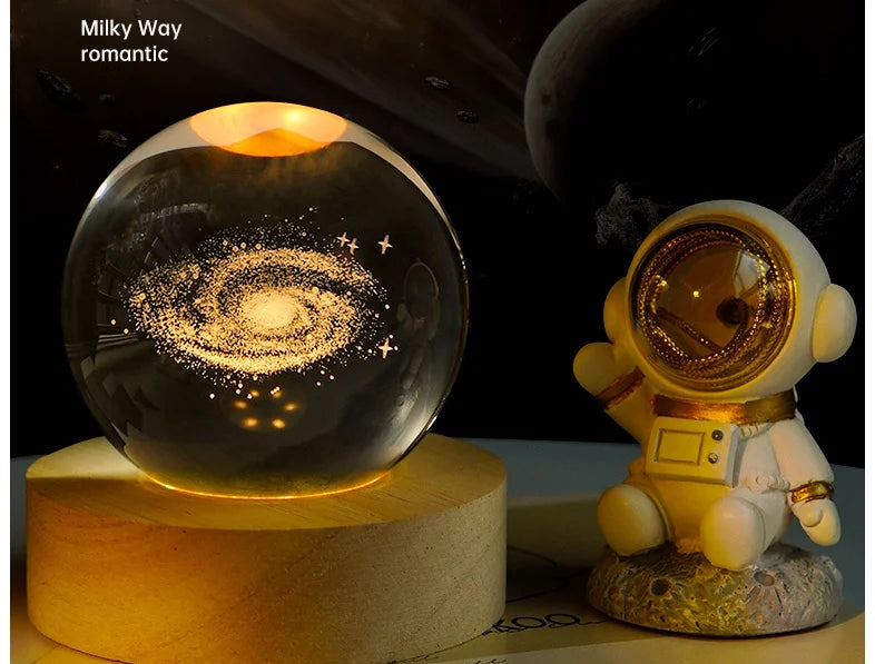 Add a touch of magic to your space with our stunning 3D Crystal Ball Planet Galaxy Glass Globe Moon Decor. Double Cart provides Best products for your home in Indianapolis, IN.