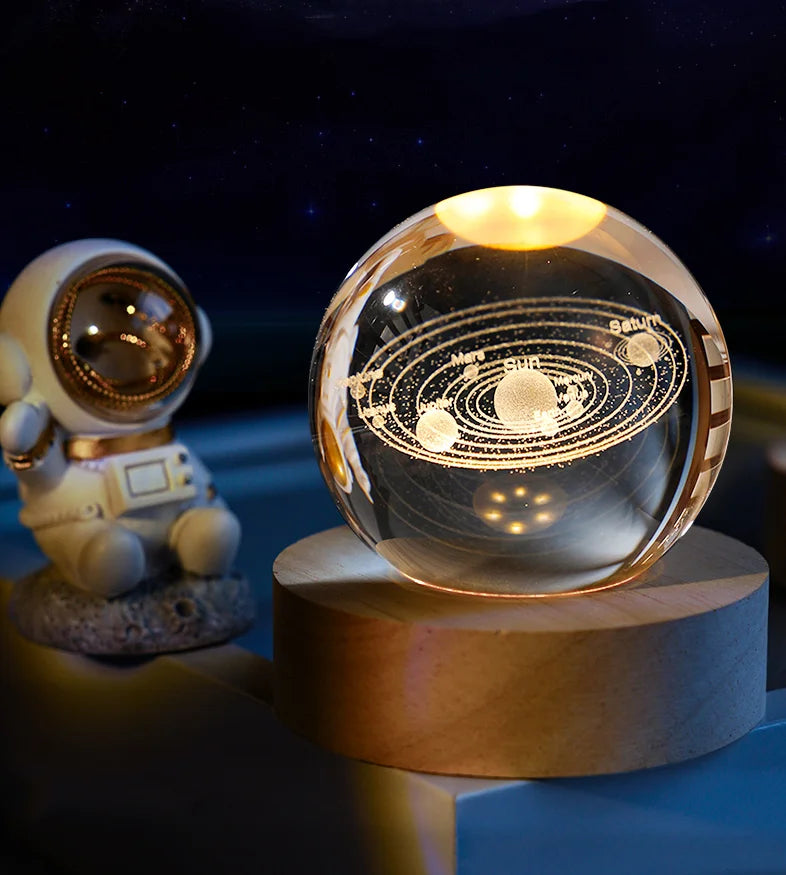 Add a touch of magic to your space with our stunning 3D Crystal Ball Planet Galaxy Glass Globe Moon Decor. Double Cart provides Best products for your home in Los Angeles, CA.