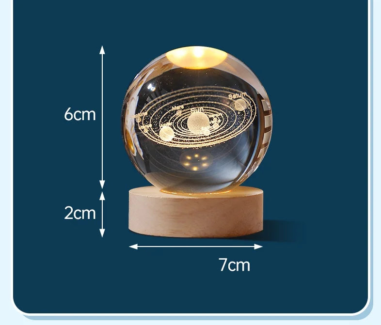 Add a touch of magic to your space with our stunning 3D Crystal Ball Planet Galaxy Glass Globe Moon Decor. Double Cart provides Best products for your home in San Jose, CA.