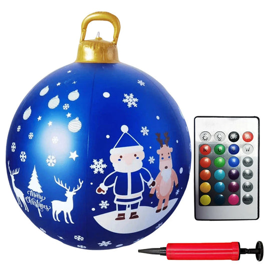 Transform your home into a festive wonderland with the 60cm LED Christmas Ball Inflatable Ornament. Double Cart provides Best products for your home in Washington, DC.