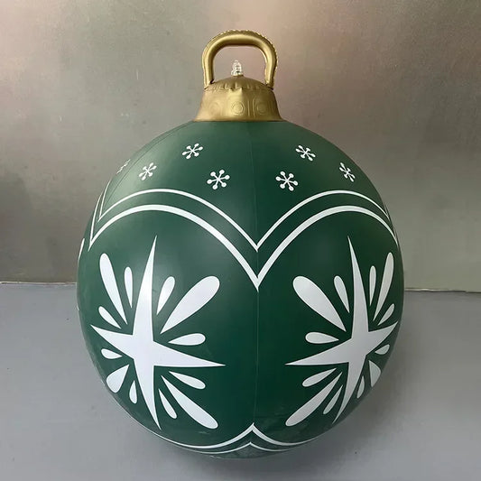 This 60cm Giant Outdoor Christmas Inflatable Decorated Ball is the perfect addition to your holiday decor! Made of high-quality PVC material, this festive ball comes with 21pcs of Xmas tree decorations toy balls included, ensuring your Christmas setup is complete and ready to spread joy. Double Cart provides Best products for your home in Kansas City, MO.