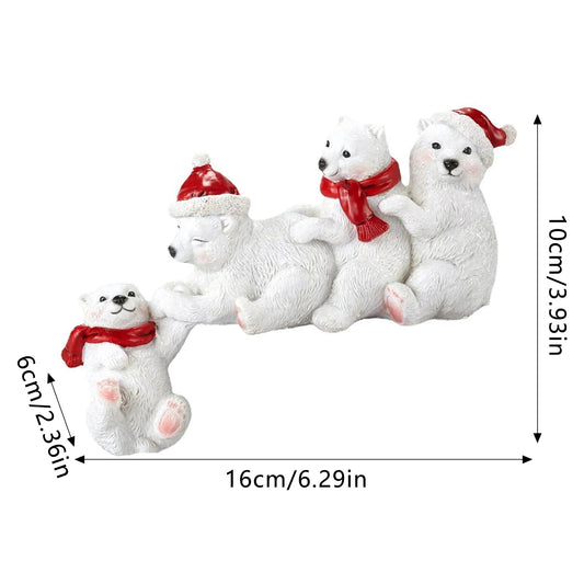 Create a warm and inviting atmosphere this holiday season with our Bear Family Christmas Table Decorations. Double Cart provides Best products for your home in San Antonio, TX.
