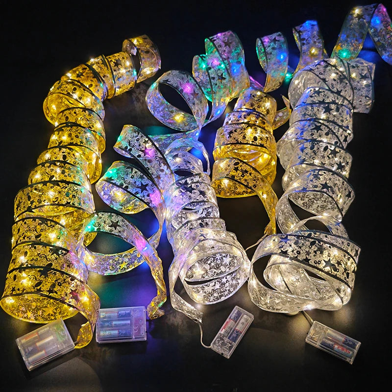Get ready to brighten up your home with the Christmas Ribbon Lights with Fairy String Garland from Double Cart 15. Double Cart provides Best products for your home in Cleveland, OH.