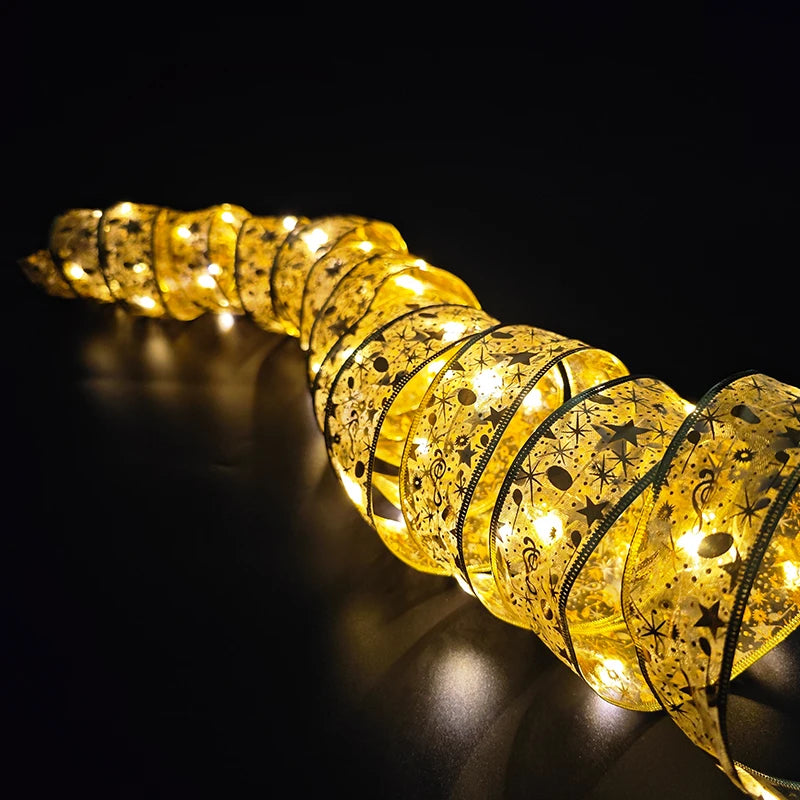 Get ready to brighten up your home with the Christmas Ribbon Lights with Fairy String Garland from Double Cart 15. Double Cart provides Best products for your home in Detroit, MI.