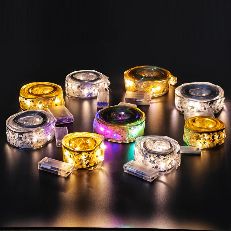 Get ready to brighten up your home with the Christmas Ribbon Lights with Fairy String Garland from Double Cart 15. Double Cart provides Best products for your home in Philadelphia, PA.