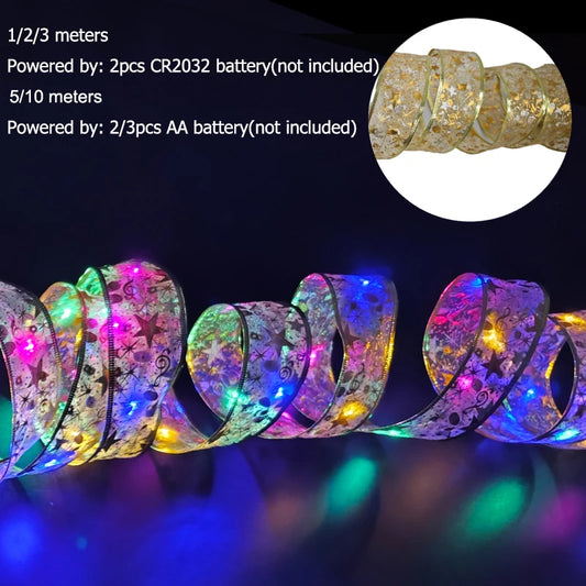 Get ready to brighten up your home with the Christmas Ribbon Lights with Fairy String Garland from Double Cart 15. Double Cart provides Best products for your home in San Francisco, CA.