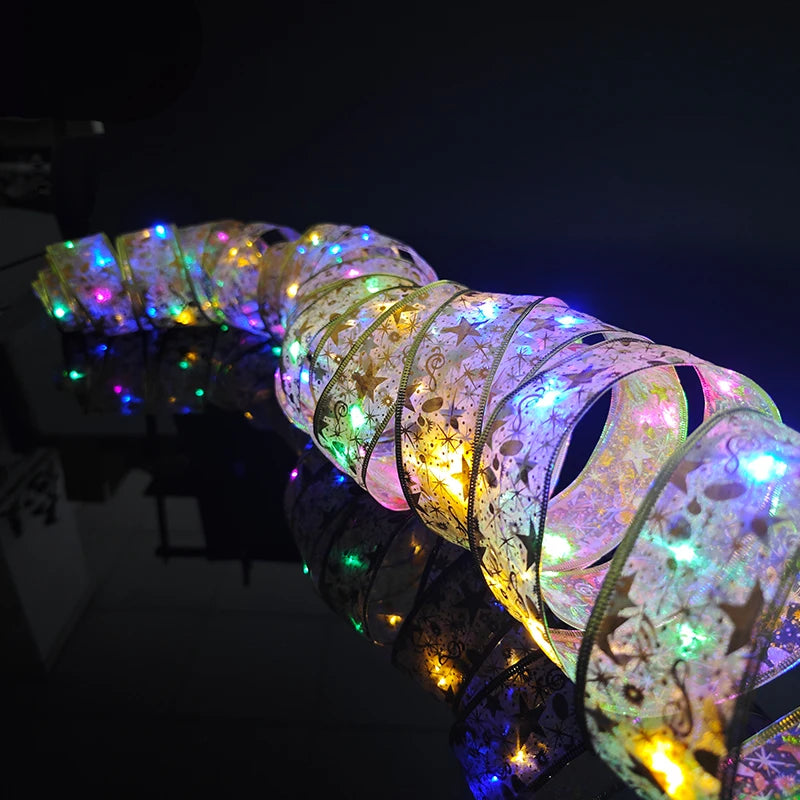 Get ready to brighten up your home with the Christmas Ribbon Lights with Fairy String Garland from Double Cart 15. Double Cart provides Best products for your home in Seattle, WA.