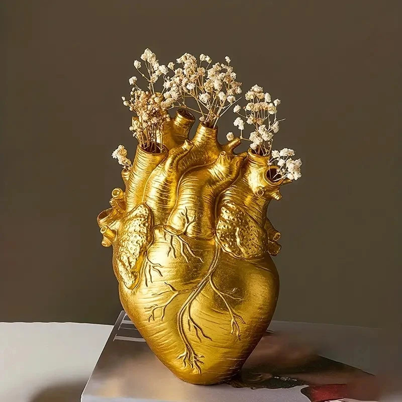 Add a touch of modern elegance to your space with our Heart Shape Resin Vase. Double Cart provides Best products for your home in Cleveland, OH.