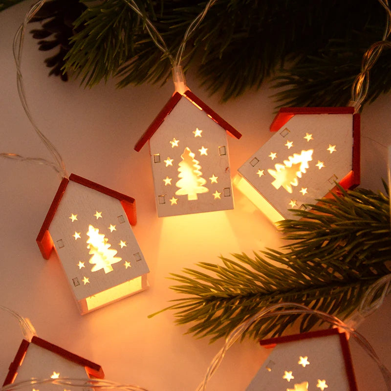 Get ready to add a cozy touch to your home with these charming LED Christmas Wooden House String Lights 2024. Double Cart provides Best products for your home in Austin, TX.