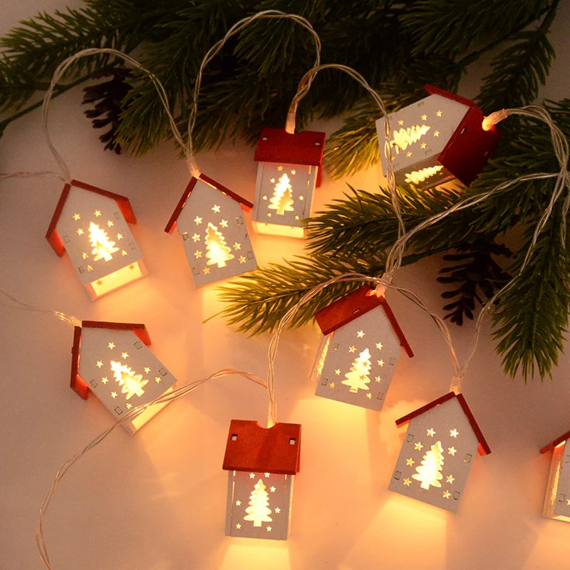 Get ready to add a cozy touch to your home with these charming LED Christmas Wooden House String Lights 2024. Double Cart provides Best products for your home in Kansas City, MO.