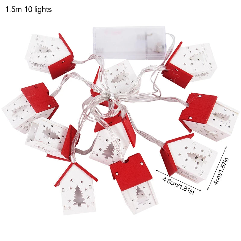 Get ready to add a cozy touch to your home with these charming LED Christmas Wooden House String Lights 2024. Double Cart provides Best products for your home in Miami, FL.