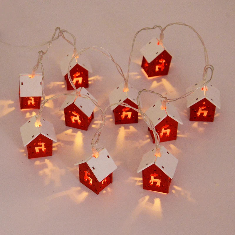 Get ready to add a cozy touch to your home with these charming LED Christmas Wooden House String Lights 2024. Double Cart provides Best products for your home in Milwaukee, WI.