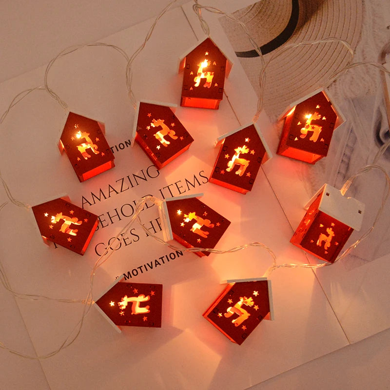 Get ready to add a cozy touch to your home with these charming LED Christmas Wooden House String Lights 2024. Double Cart provides Best products for your home in New York, NY.