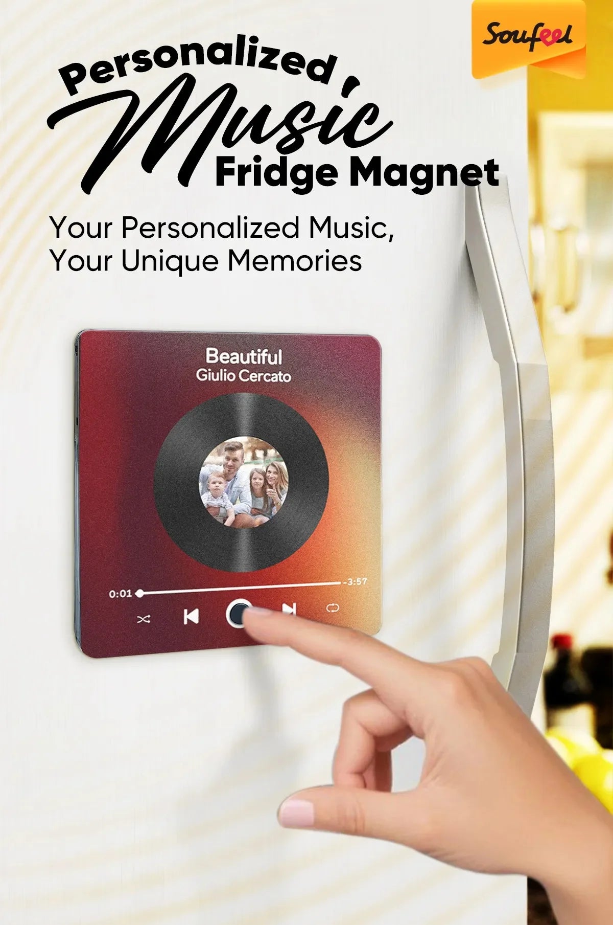 Transform your kitchen into a music paradise with these vibrant music-themed personalized fridge magnets. Double Cart provides Best products for your home in Baltimore, MD.