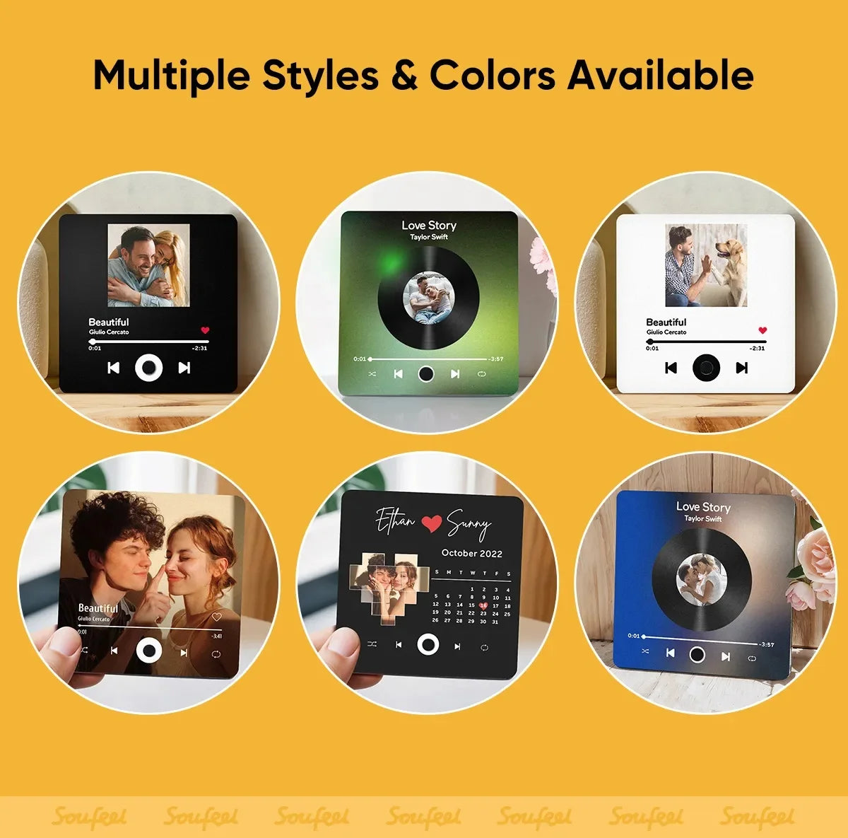 Transform your kitchen into a music paradise with these vibrant music-themed personalized fridge magnets. Double Cart provides Best products for your home in Las Vegas, NV.