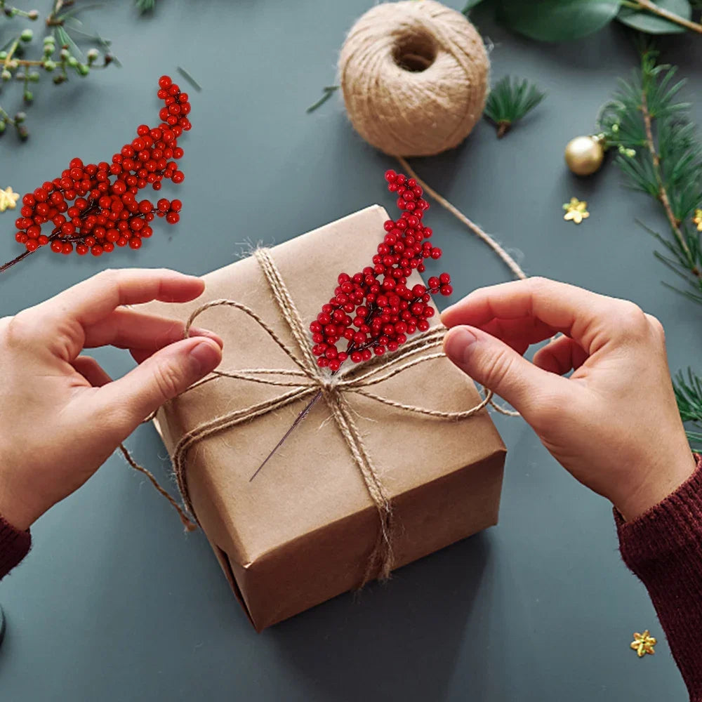 Enhance your Christmas home decor with these charming Red Holly Berry Artificial Stems. Double Cart provides Best products for your home in Kansas City, MO.