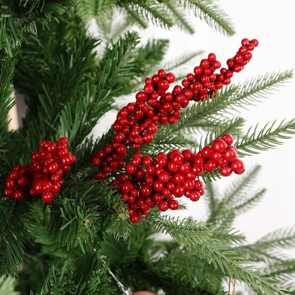 Enhance your Christmas home decor with these charming Red Holly Berry Artificial Stems. Double Cart provides Best products for your home in Nashville, TN.