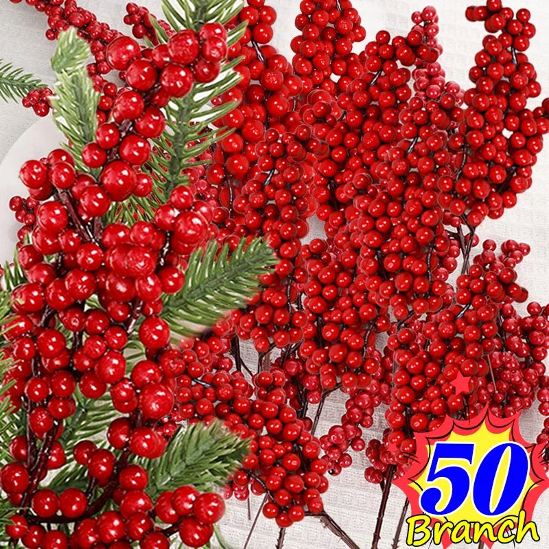 Enhance your Christmas home decor with these charming Red Holly Berry Artificial Stems. Double Cart provides Best products for your home in Washington, DC.