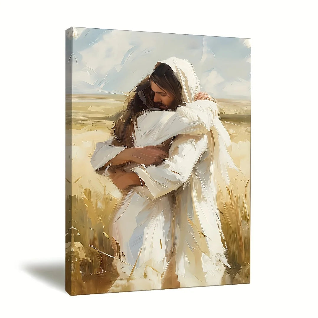 This stunning canvas painting entitled Religious Art God Embraces Women is a beautiful addition to any home decor. Double Cart provides Best products for your home in San Jose, CA.