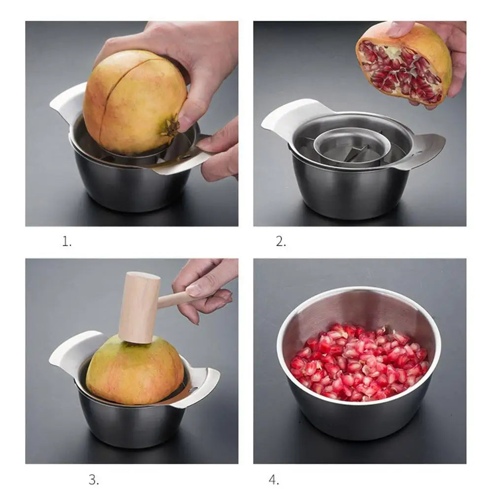 This Stainless Steel Pomegranate Peeling Tool Set with Bowl is a must-have for your home kitchen. Double Cart provides Best products for your home in San Francisco, CA.