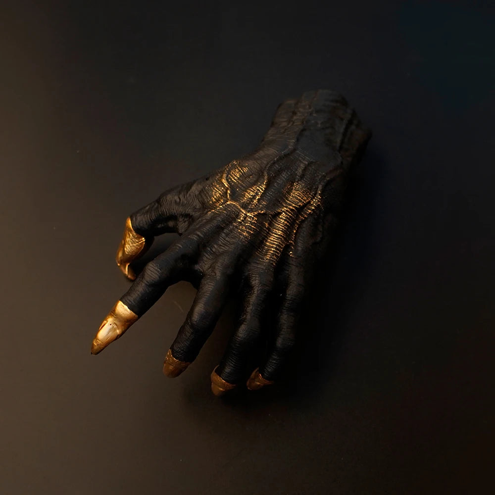 Introduce a touch of mystery and fantasy into your living space with our Witch's Hand Resin Wall Hanger. Double Cart provides Best products for your home in Austin, TX.