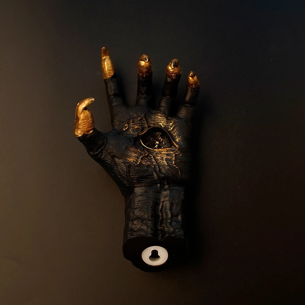 Introduce a touch of mystery and fantasy into your living space with our Witch's Hand Resin Wall Hanger. Double Cart provides Best products for your home in Phoenix, AZ.