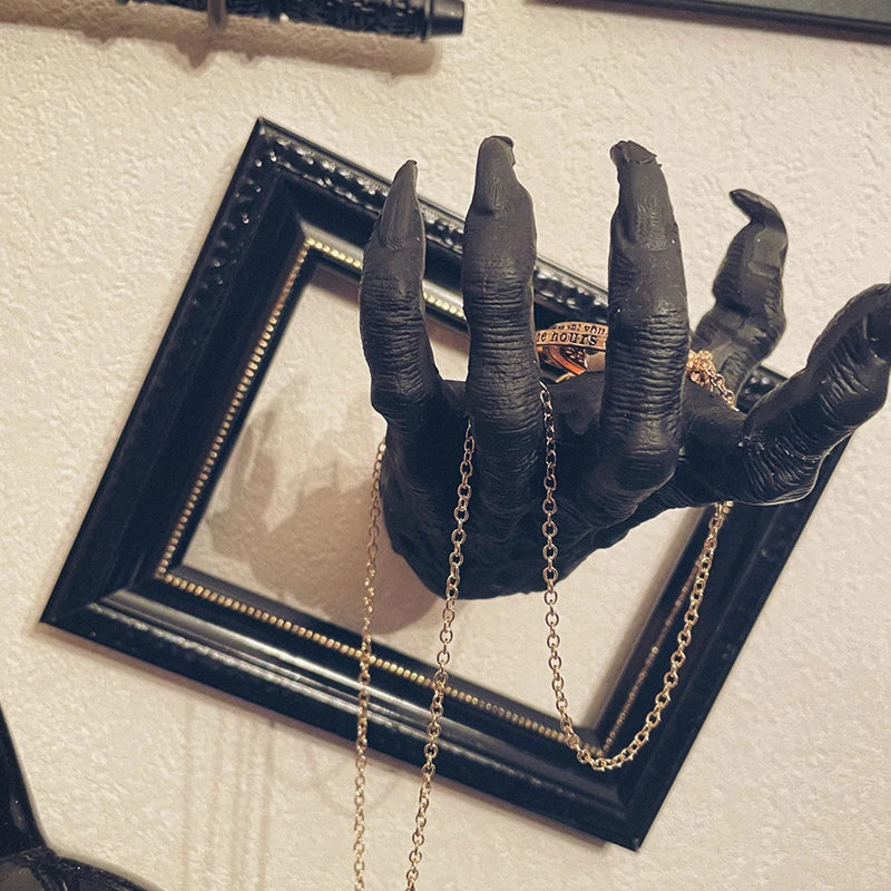 Introduce a touch of mystery and fantasy into your living space with our Witch's Hand Resin Wall Hanger. Double Cart provides Best products for your home in San Jose, CA.