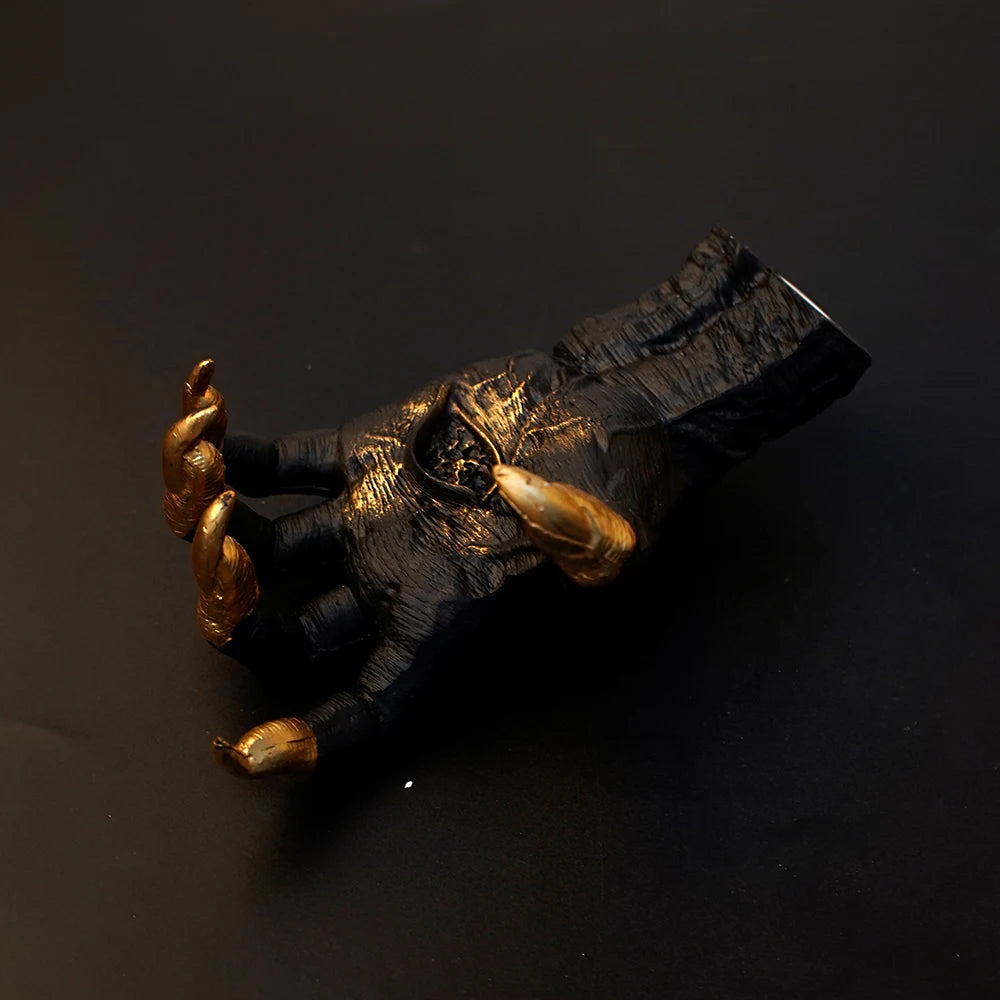 Introduce a touch of mystery and fantasy into your living space with our Witch's Hand Resin Wall Hanger. Double Cart provides Best products for your home in Seattle, WA.