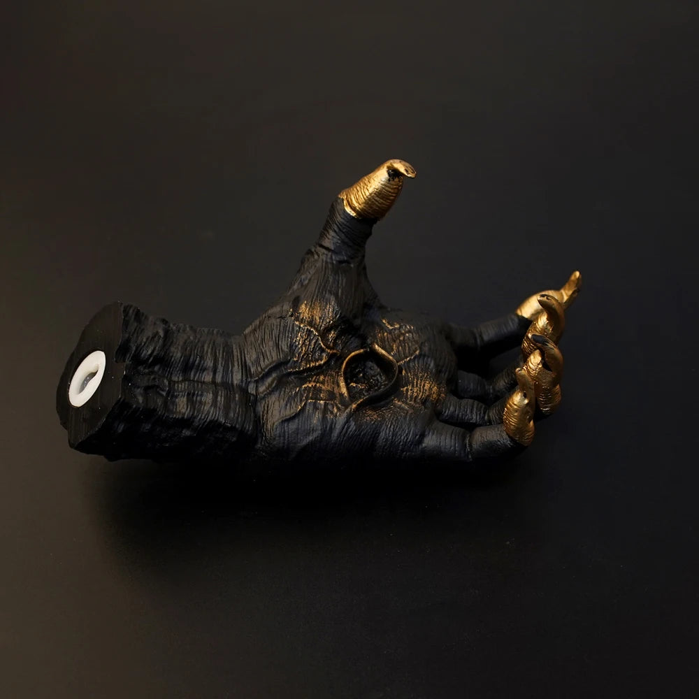 Introduce a touch of mystery and fantasy into your living space with our Witch's Hand Resin Wall Hanger. Double Cart provides Best products for your home in Tampa, FL.